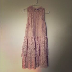 Gorgeous Pink Dress w/ Lace